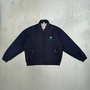 John Deere Black Bomber Jacket